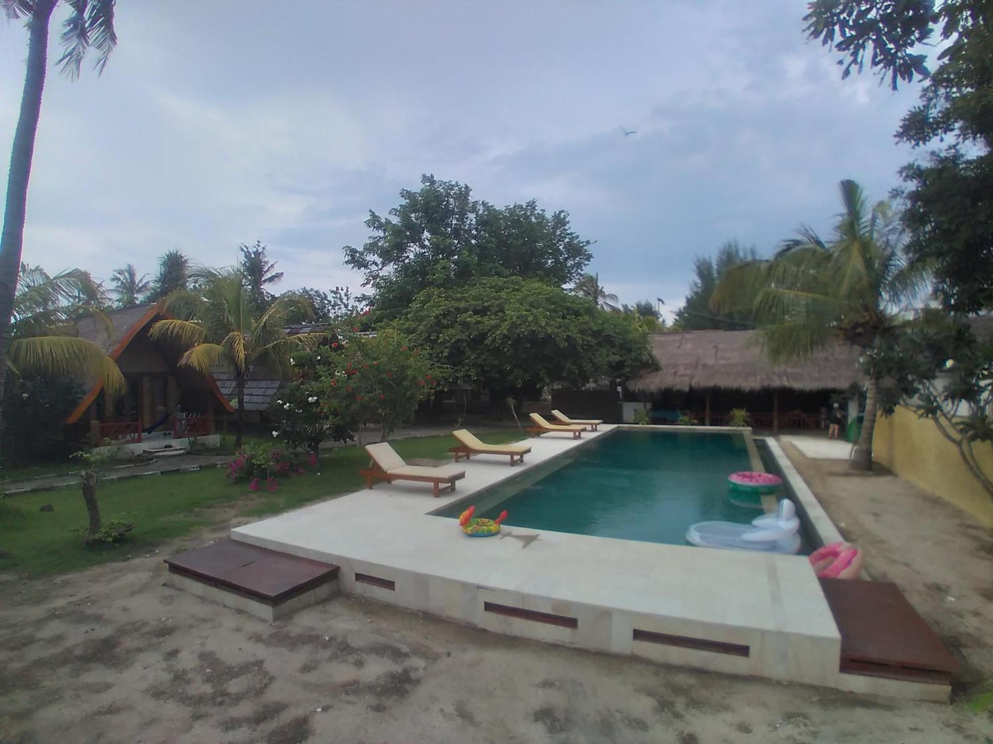 Gita Gili Bungalow Gili Air Buitenkant foto