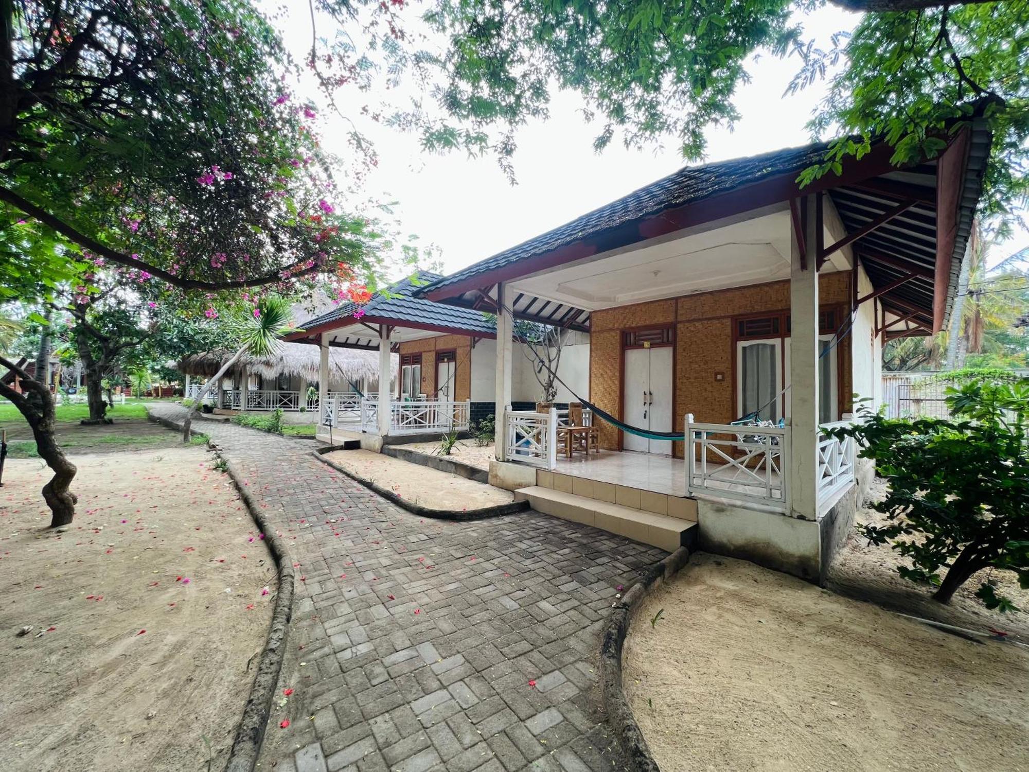 Gita Gili Bungalow Gili Air Buitenkant foto