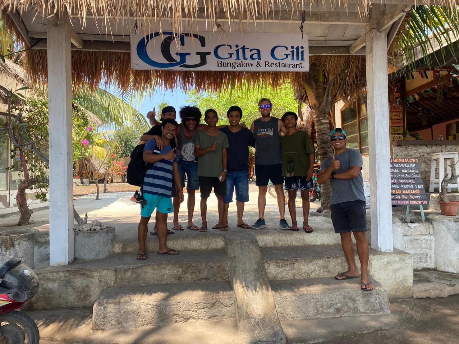 Gita Gili Bungalow Gili Air Buitenkant foto