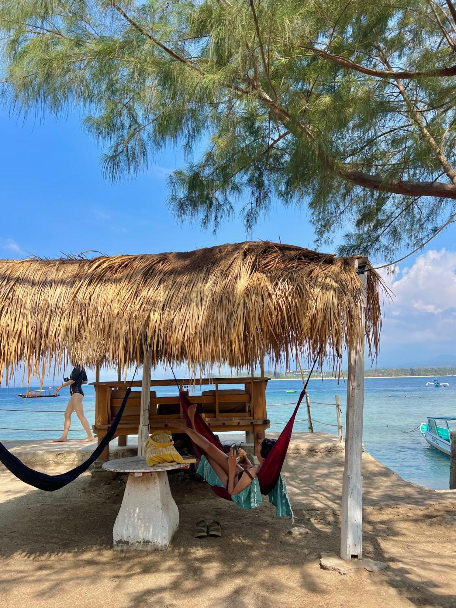 Gita Gili Bungalow Gili Air Buitenkant foto