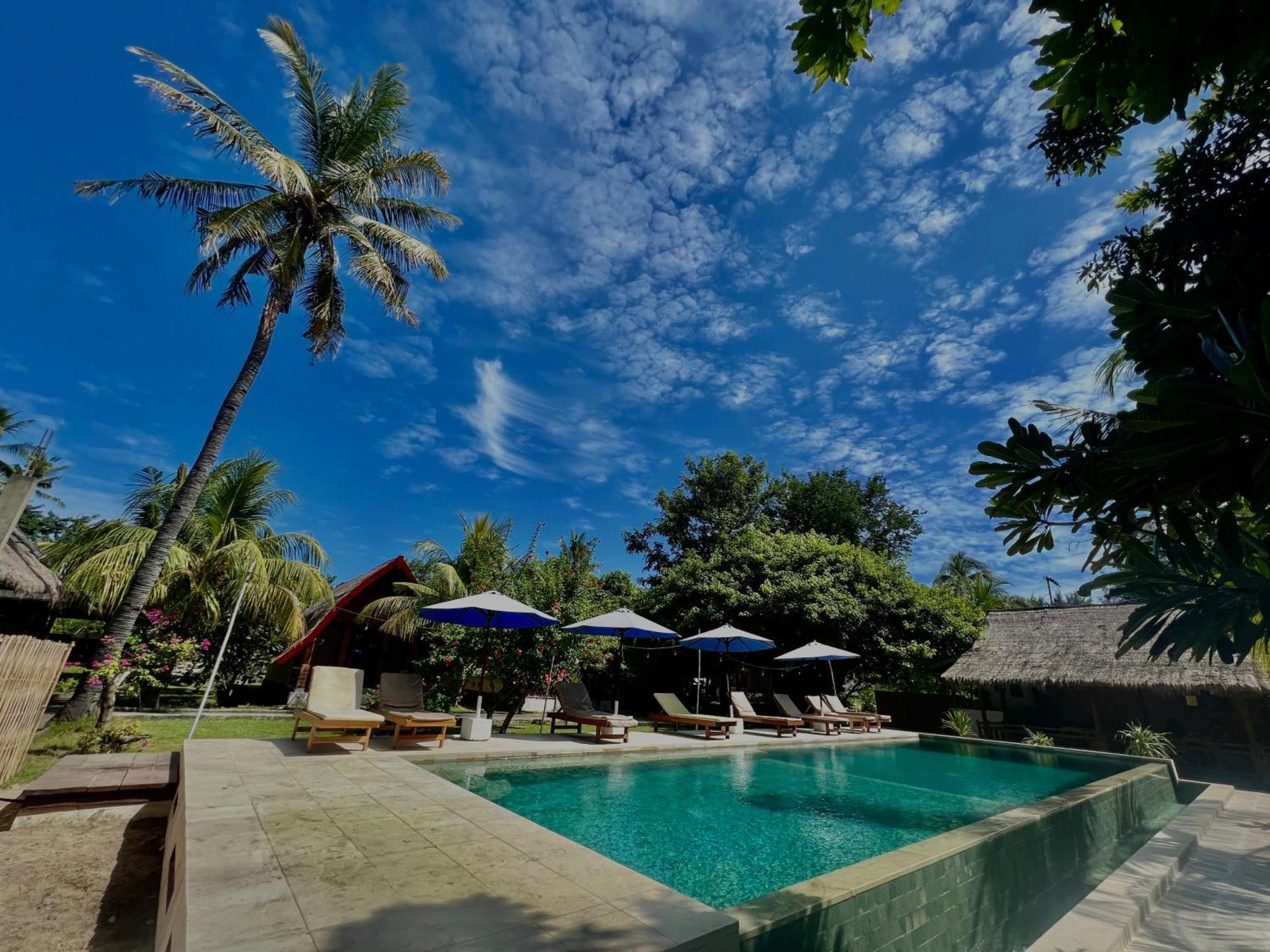 Gita Gili Bungalow Gili Air Buitenkant foto
