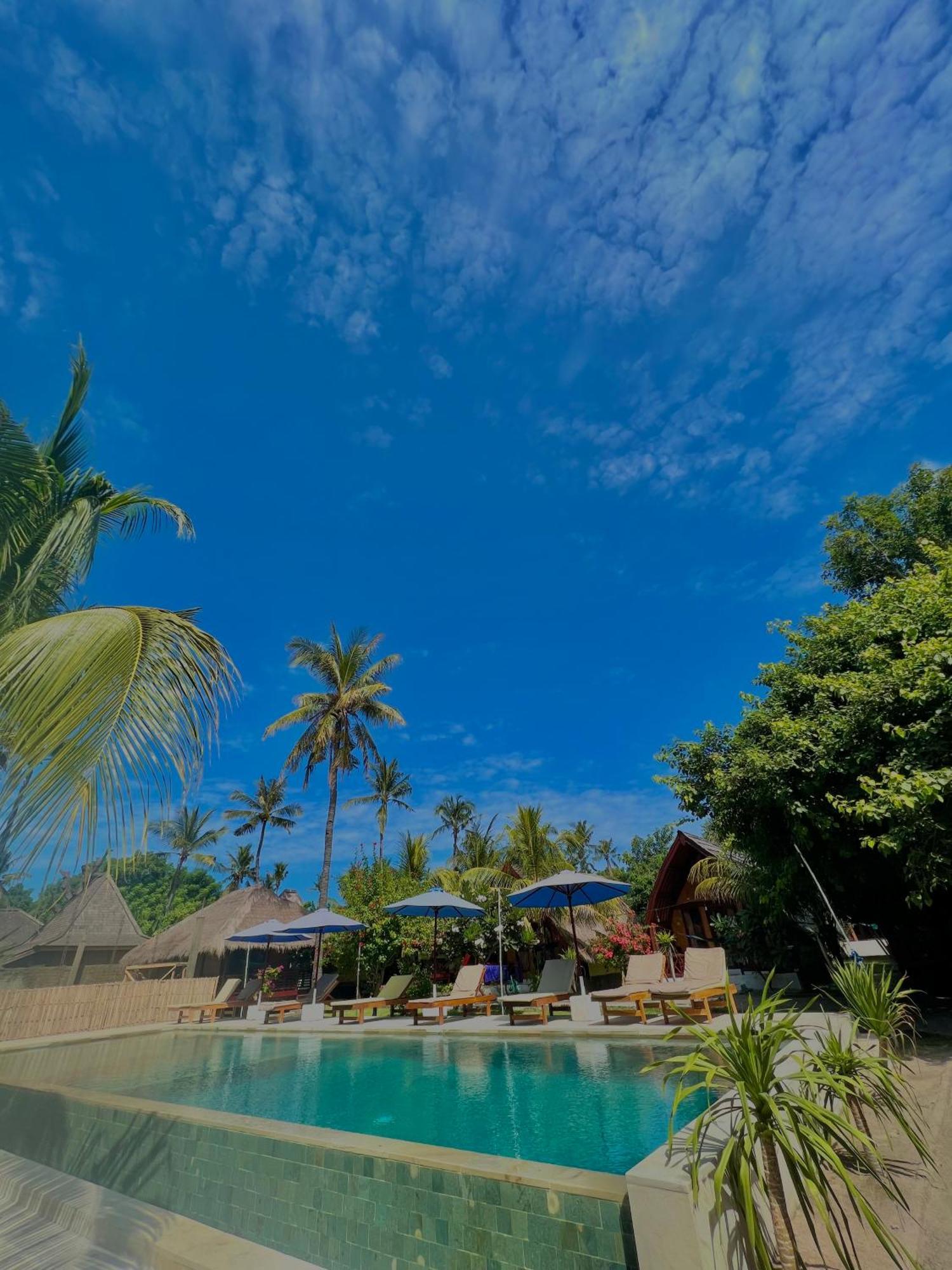 Gita Gili Bungalow Gili Air Buitenkant foto