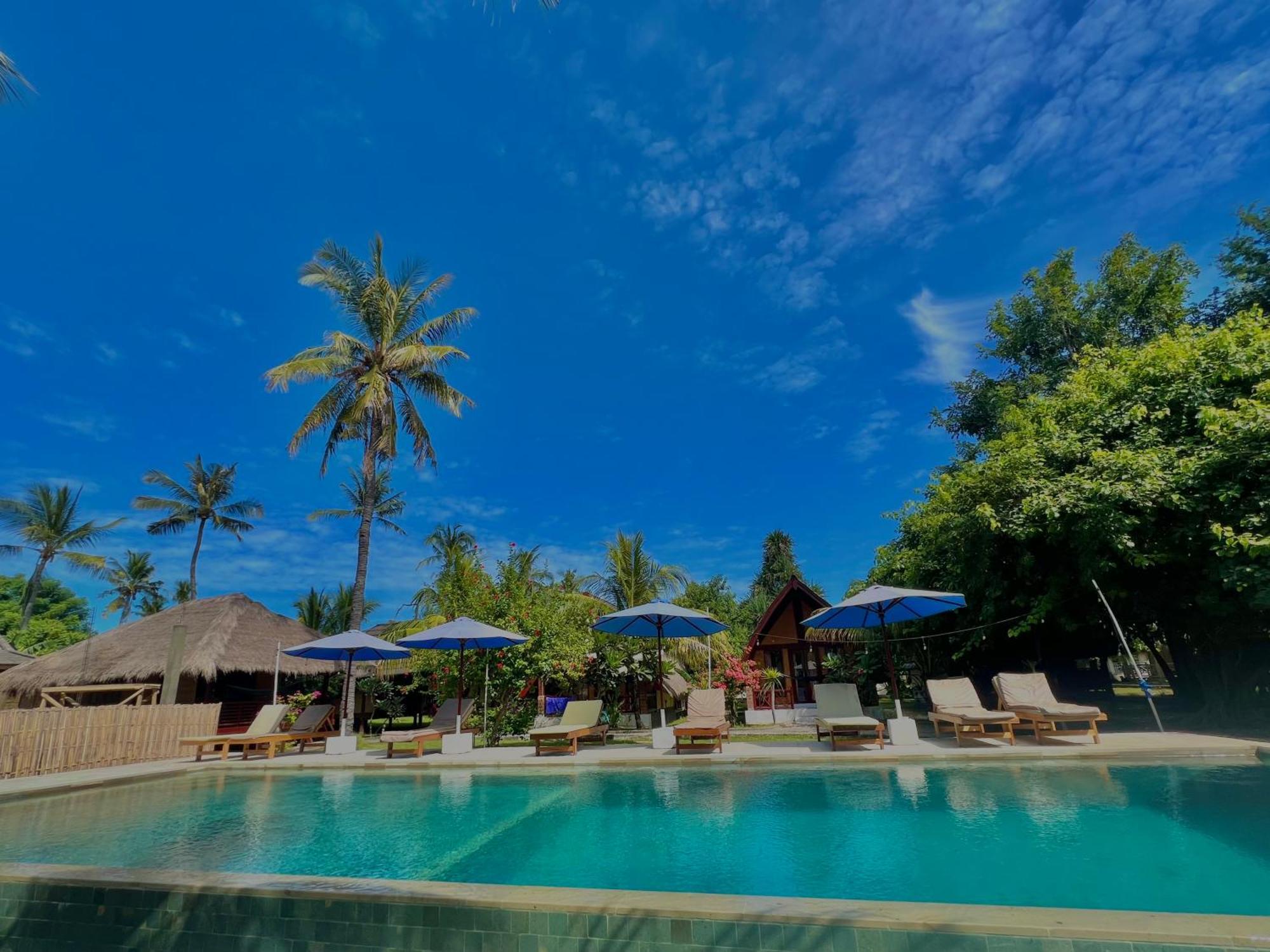 Gita Gili Bungalow Gili Air Buitenkant foto